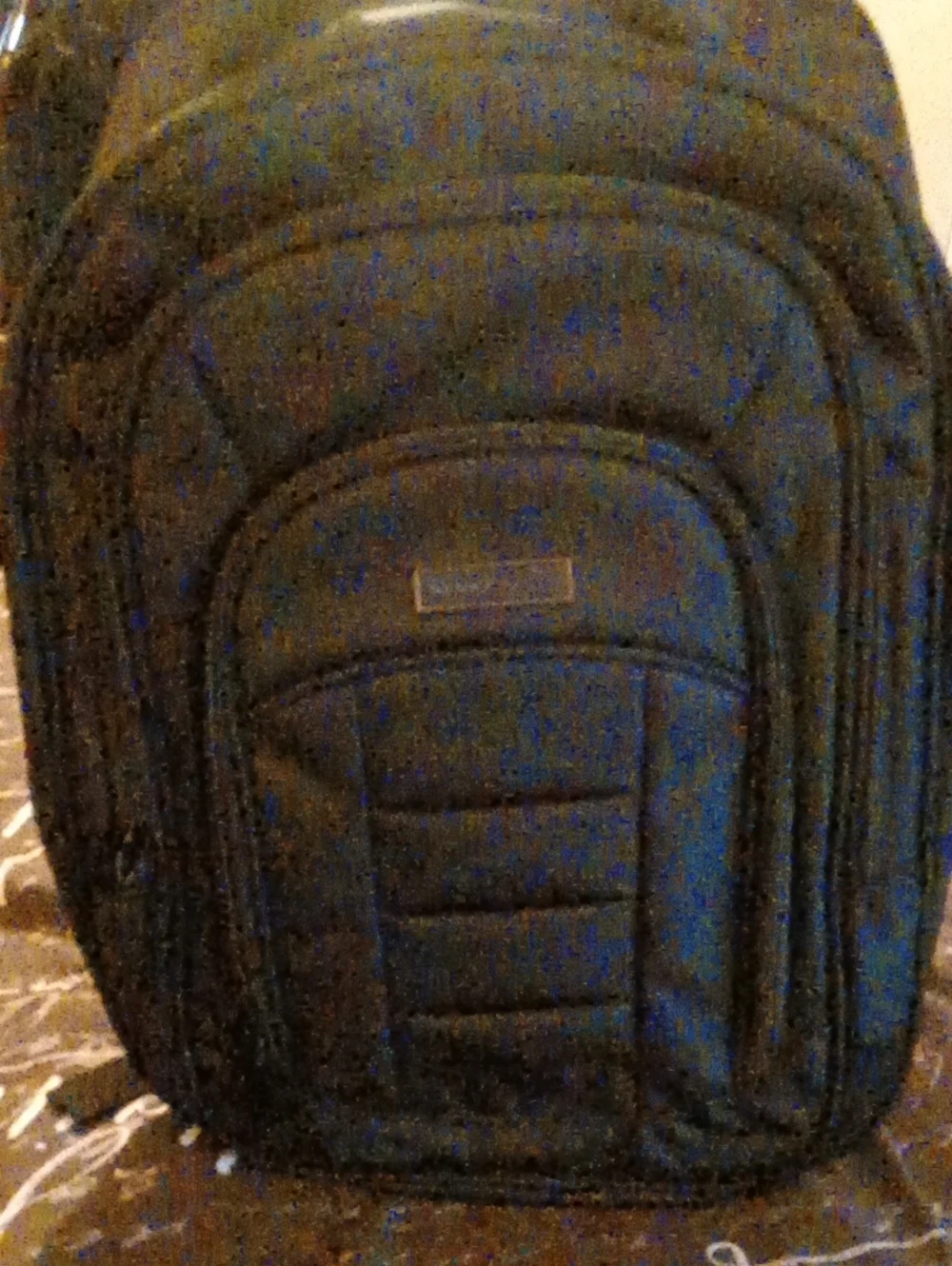 Men's Black Backpack – Unbranded Durable Daypack